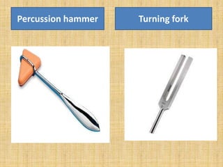 Percussion hammer Turning fork
 