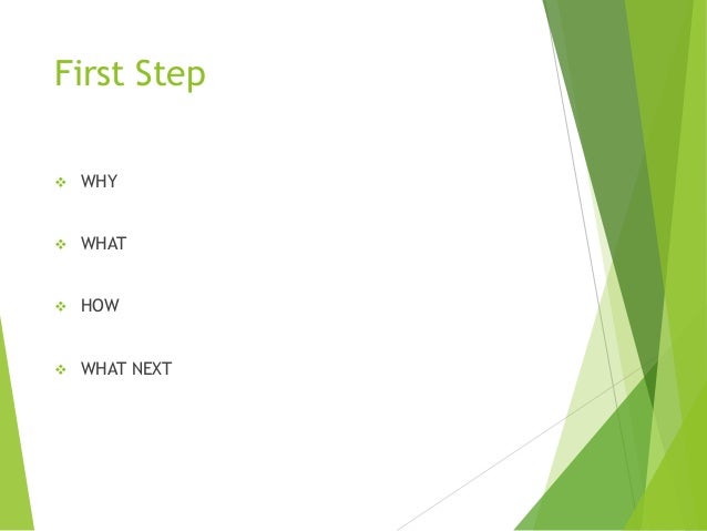 prepare a presentation