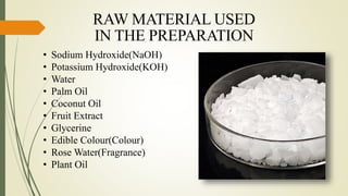 Presentation on Preparation of soap | PPT
