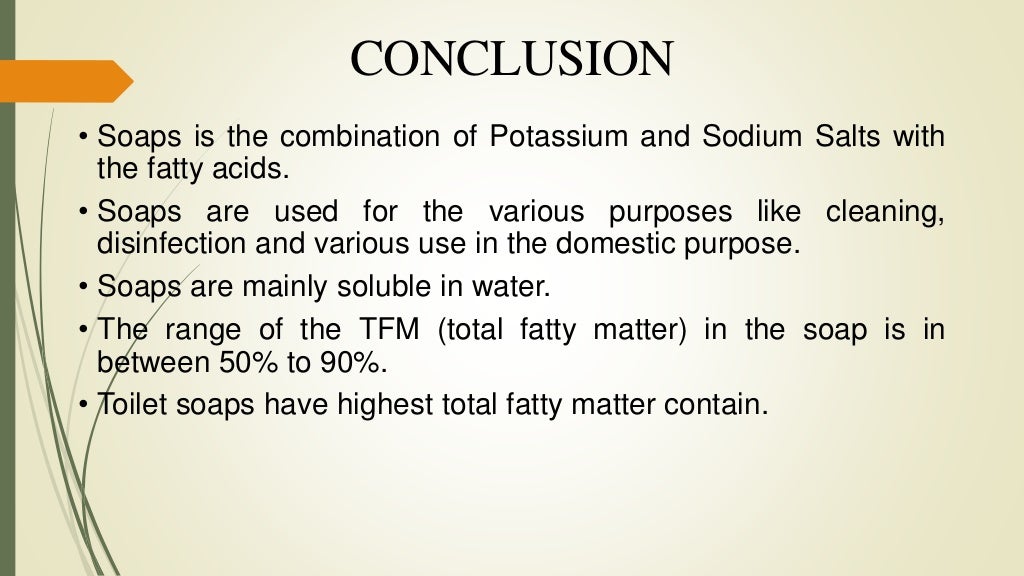 Presentation on Preparation of soap