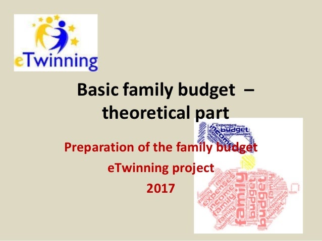 preparation of the family budget family budget project