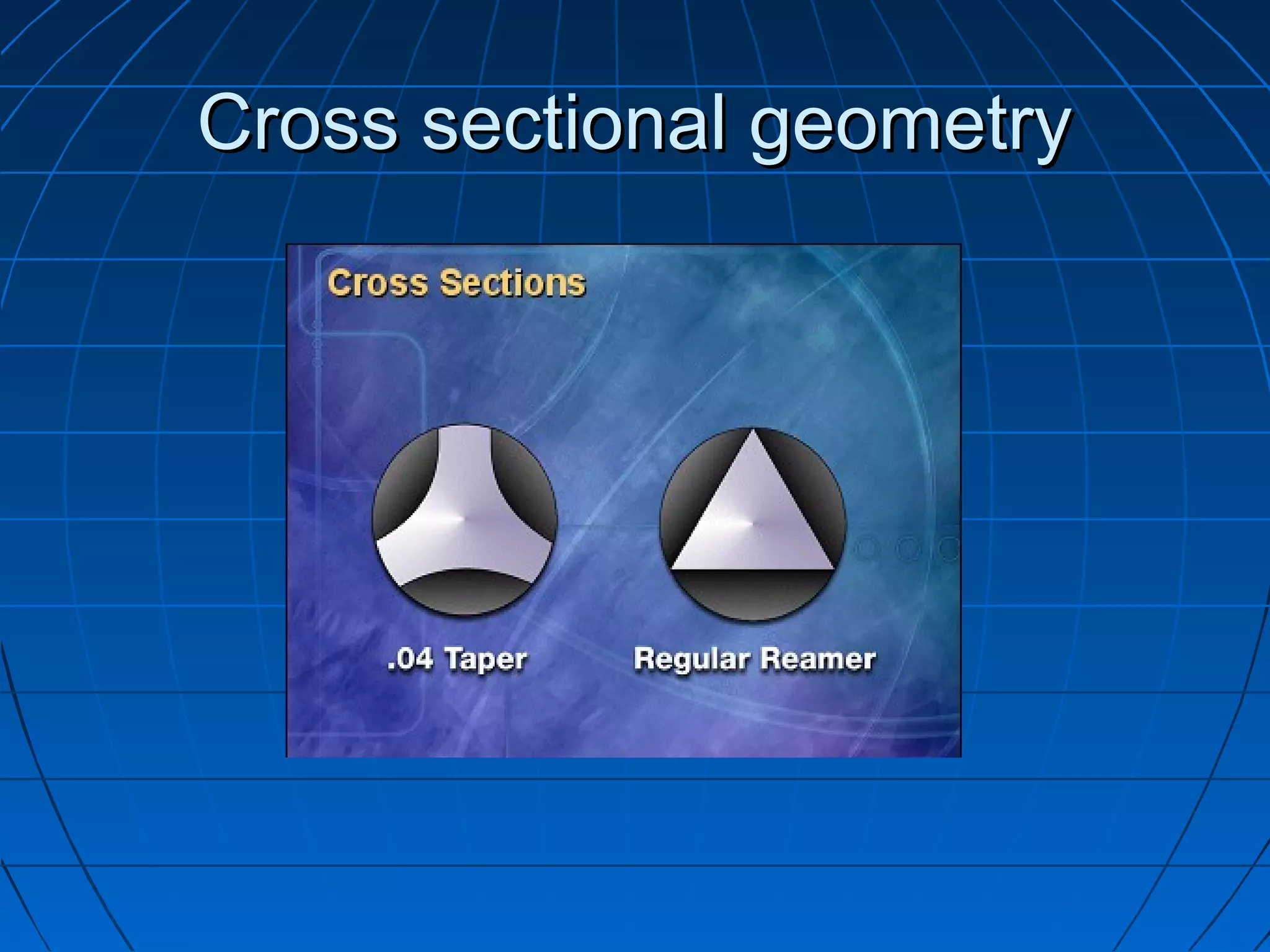 Cross sectional geometryCross sectional geometry
 