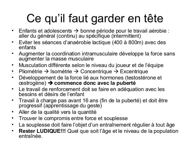 Preparation physique au_handball Preparation physique au_handball