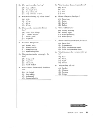 Preparation series for the new toeic 