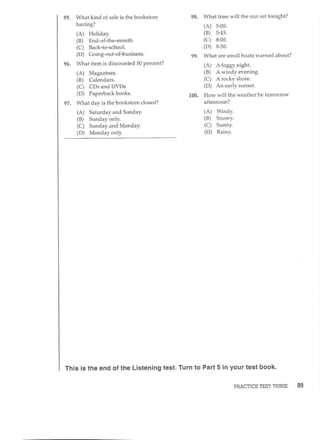 Preparation series for the new toeic 