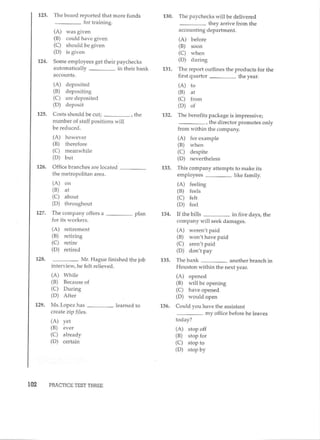 Preparation series for the new toeic 
