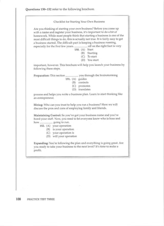 Preparation series for the new toeic 