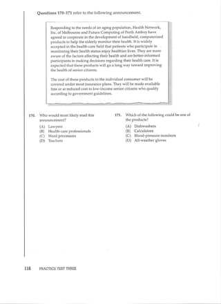 Preparation series for the new toeic 