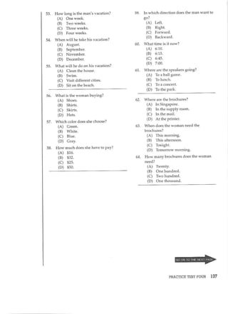 Preparation series for the new toeic 