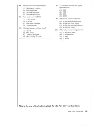 Preparation series for the new toeic 