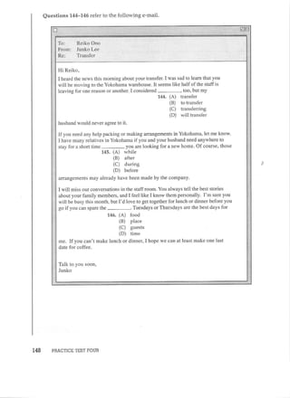 Preparation series for the new toeic 