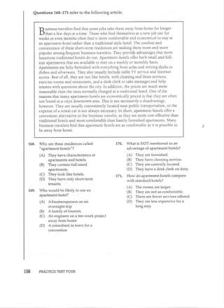 Preparation series for the new toeic 
