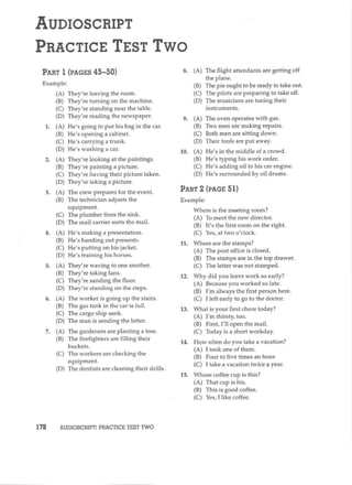 Preparation series for the new toeic 