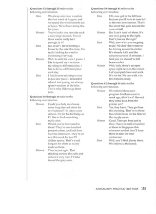 Preparation series for the new toeic 