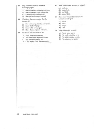 Preparation series for the new toeic 