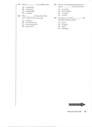 Preparation series for the new toeic 