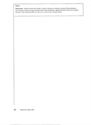 Preparation series for the new toeic 