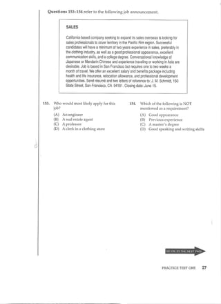 Preparation series for the new toeic 