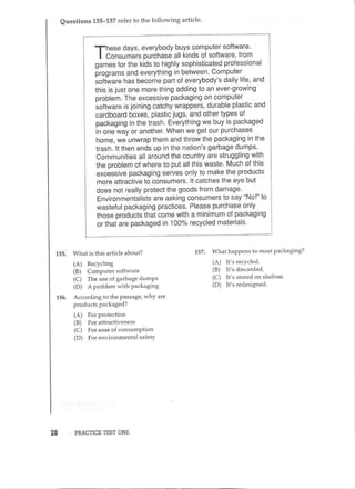 Preparation series for the new toeic 