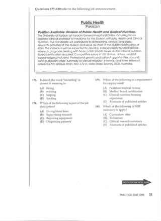 Preparation series for the new toeic 