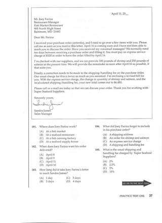 Preparation series for the new toeic 