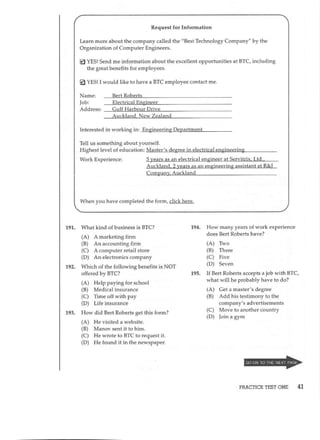 Preparation series for the new toeic 