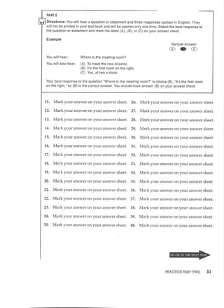 Preparation series for the new toeic 