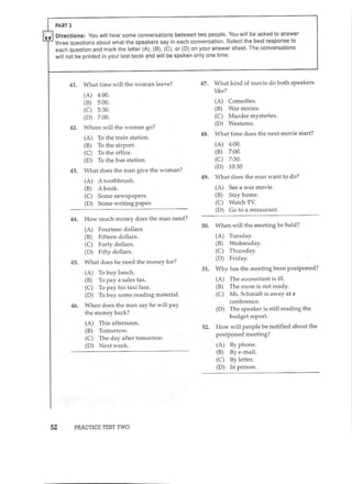 Preparation series for the new toeic 