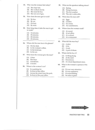 Preparation series for the new toeic 