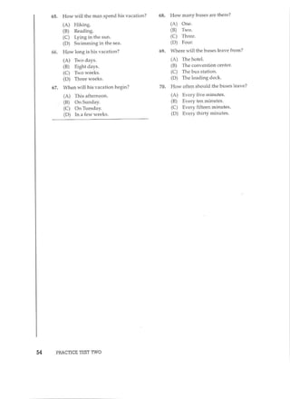 Preparation series for the new toeic 