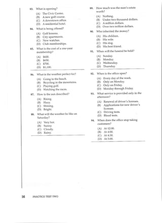 Preparation series for the new toeic 