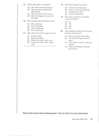 Preparation series for the new toeic 