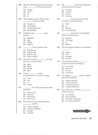 Preparation series for the new toeic 
