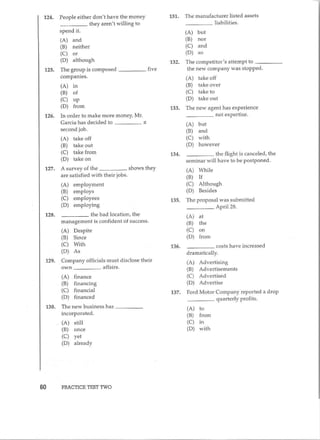 Preparation series for the new toeic 