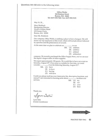 Preparation series for the new toeic 