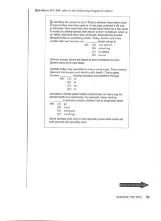 Preparation series for the new toeic 