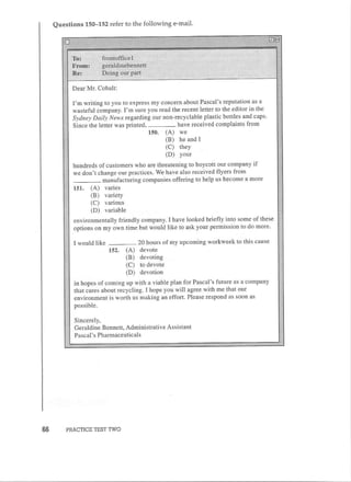 Preparation series for the new toeic 