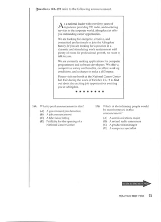 Preparation series for the new toeic 
