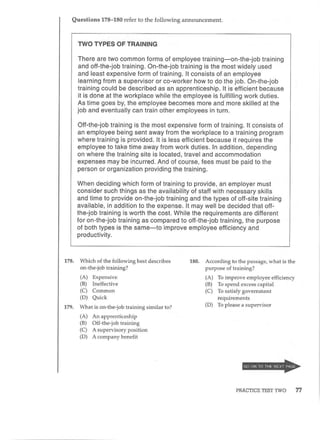 Preparation series for the new toeic 