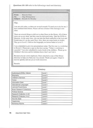 Preparation series for the new toeic 