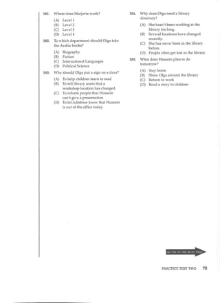 Preparation series for the new toeic 