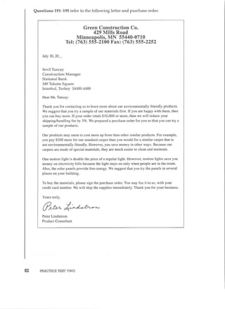 Preparation series for the new toeic 