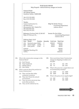 Preparation series for the new toeic 