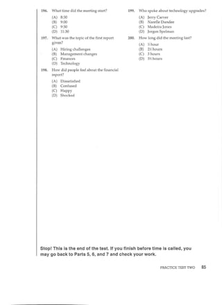 Preparation series for the new toeic 
