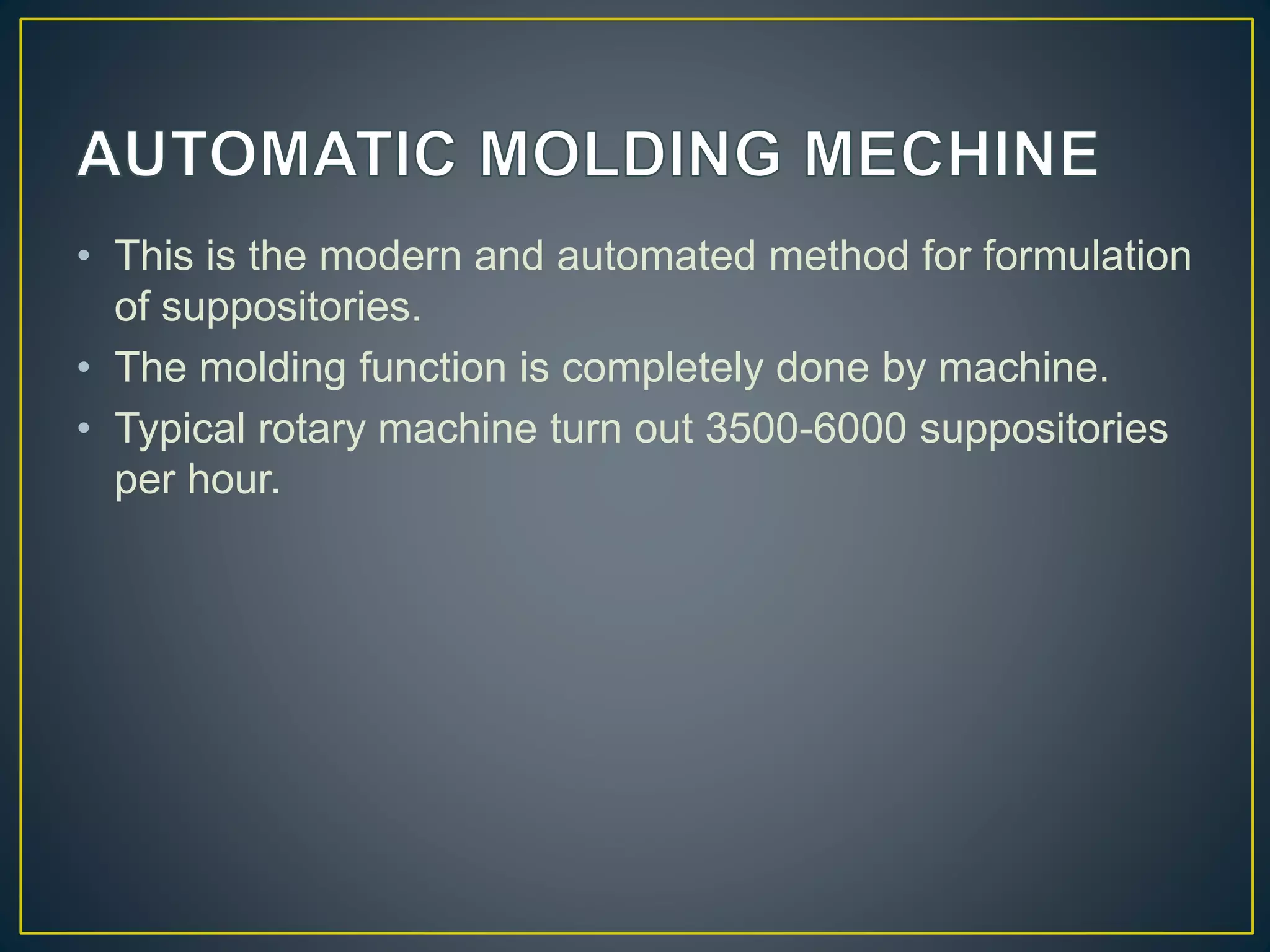 Preparations of suppository | PPTX
