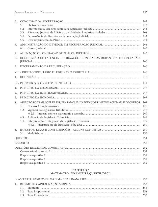 Exame contabilidade e auditoria