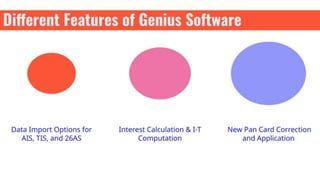 Using the Genius Tax Return Software to Create a Balance Sheet | PDF
