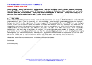 Job Hunting - How to win in your interview