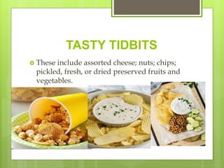 Tidbits Food Example PREPARE APPETIZERS.pptx