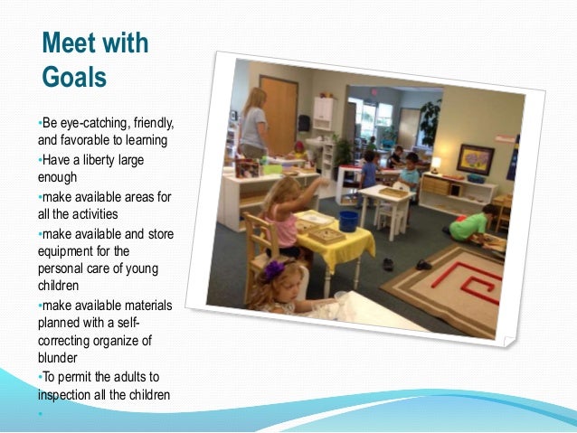 Things needed in a montessori prepared environment picture